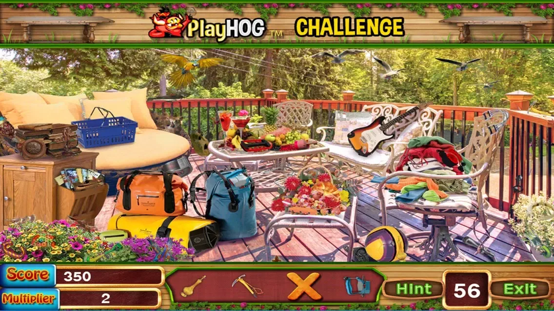 Grand Patio Hidden Object Game স্ক্রিনশট