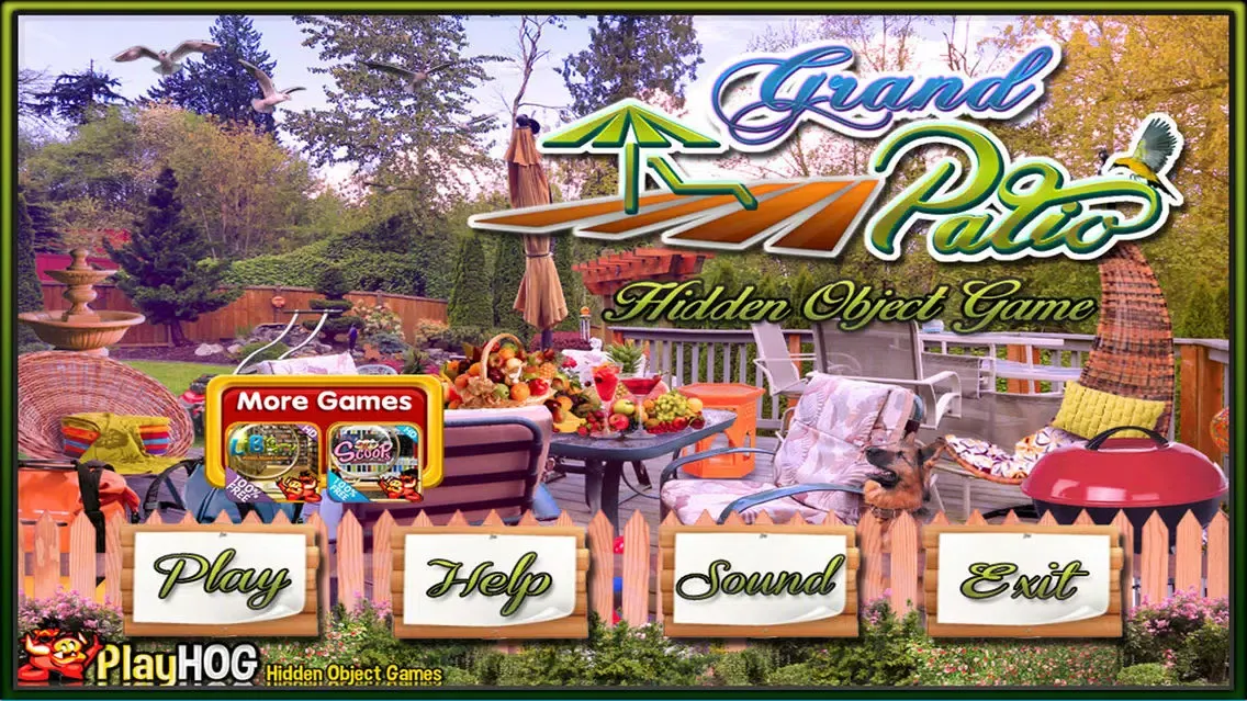Grand Patio Hidden Object Game স্ক্রিনশট