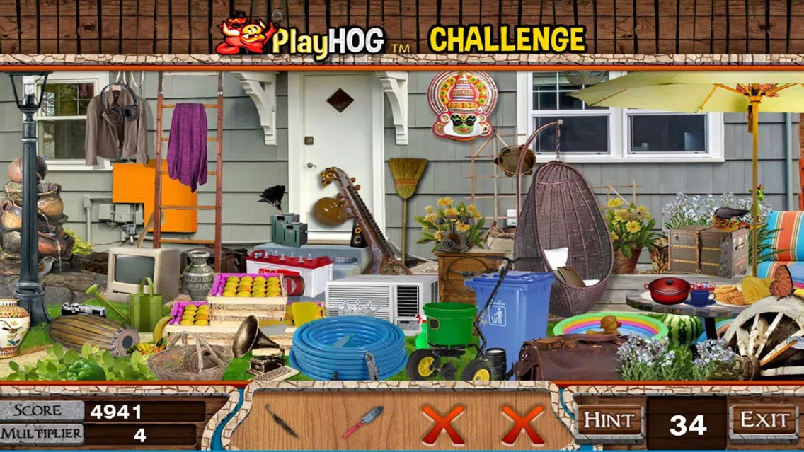 Ảnh chụp màn hình của Messed Up Hidden Objects Games
