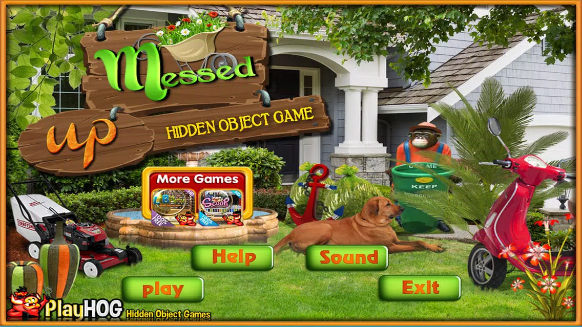 Ảnh chụp màn hình của Messed Up Hidden Objects Games