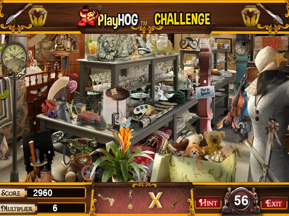 Tangkapan skrin Pawn Shop Hidden Objects Games iPad 