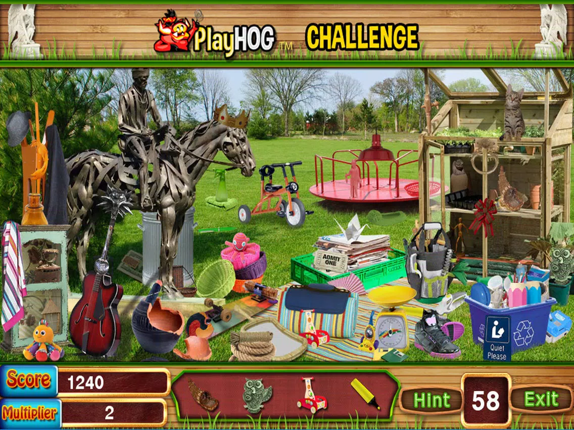 Sculpted Hidden Objects Games iPad 应用截图
