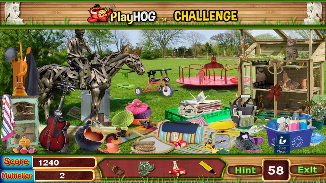 Sculpted Hidden Objects Games应用截图