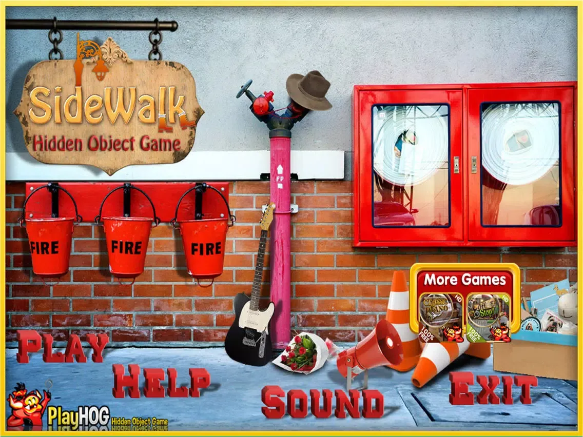 ภาพหน้าจอของ Sidewalk Hidden Objects Games iPad 