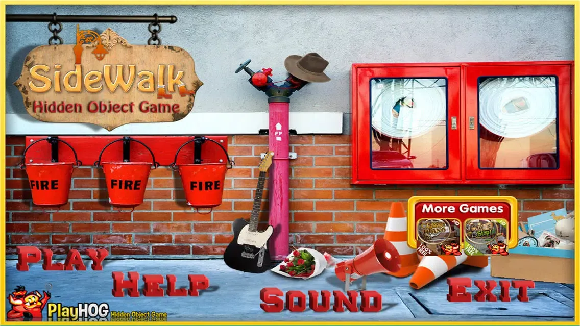 ภาพหน้าจอของ Sidewalk Hidden Objects Games