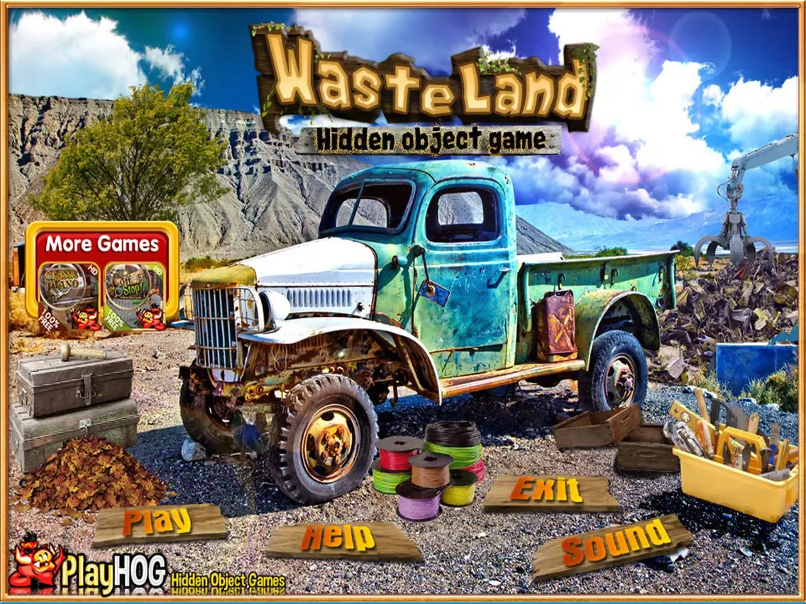 Zrzuty ekranu Waste Land Hidden Objects Game iPad 