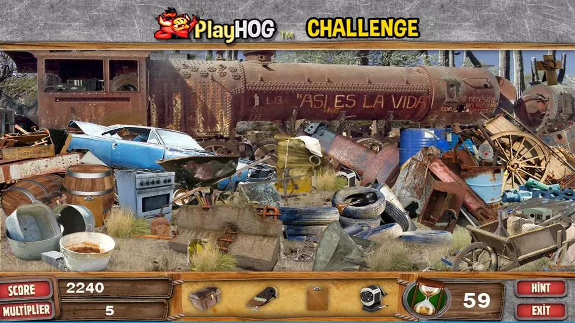 Zrzuty ekranu Waste Land Hidden Objects Game