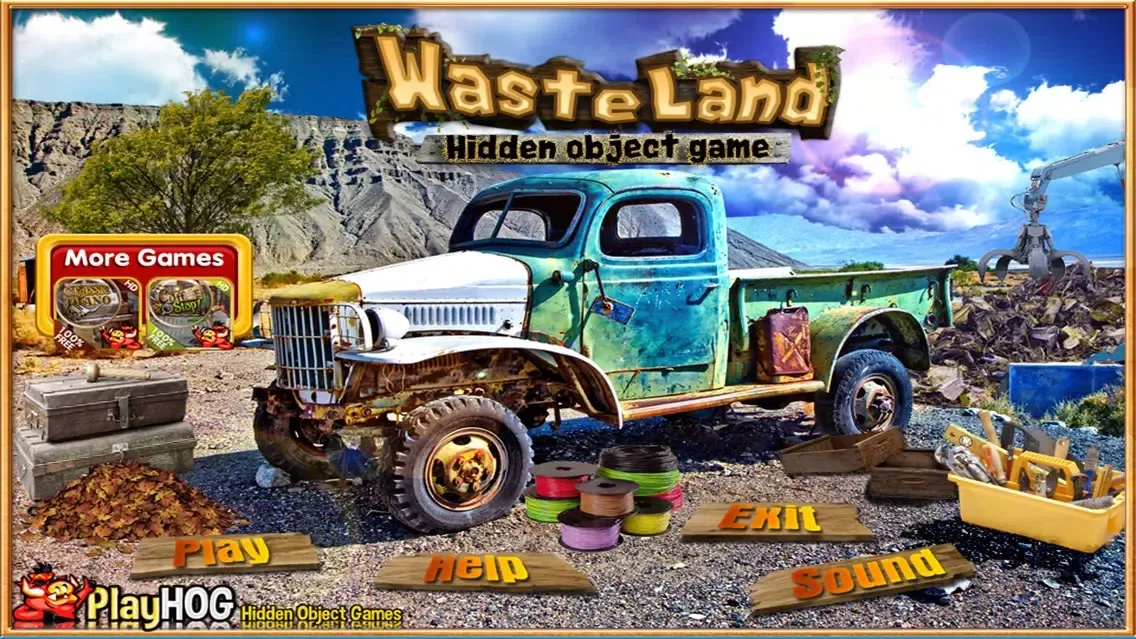 Zrzuty ekranu Waste Land Hidden Objects Game