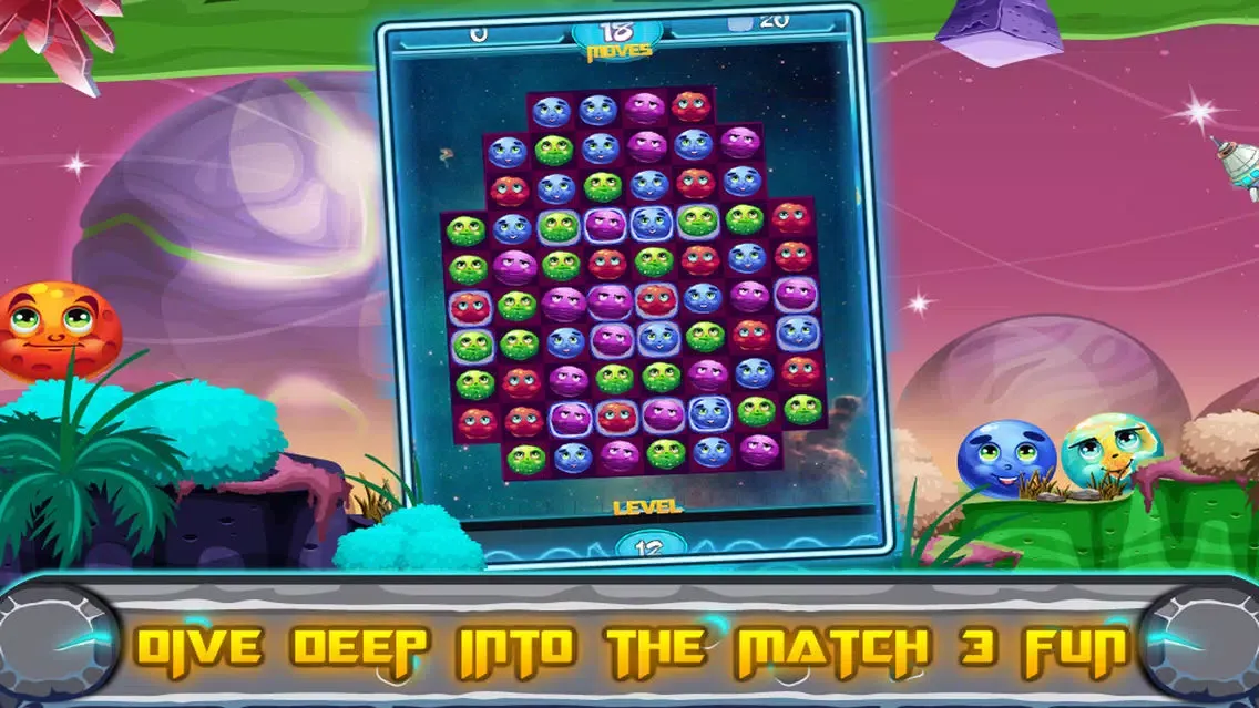 Скриншоты Galactic Burst - Free Match 3 Game
