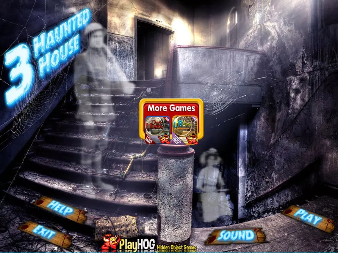 Haunted House 3 Hidden Objects iPad  स्क्रीनशॉट
