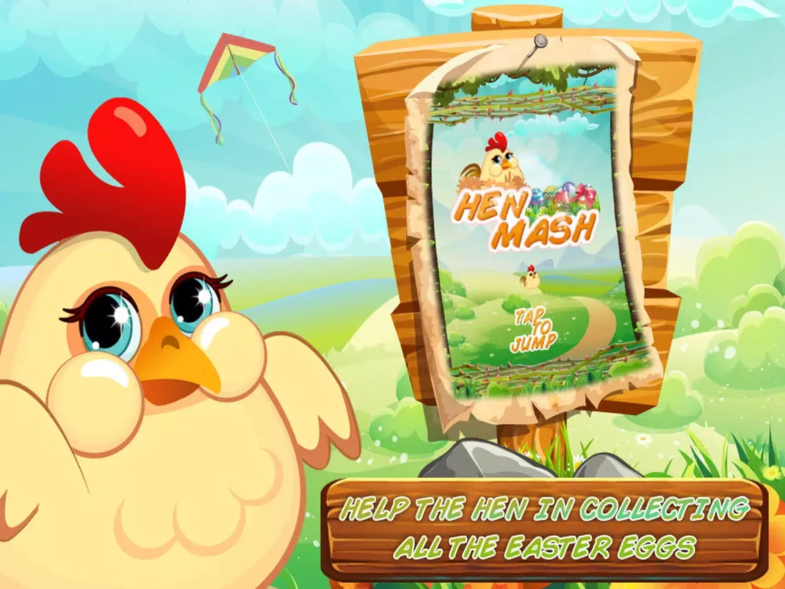 Tangkapan layar Hen Mash - Free Wall Jump Game iPad 