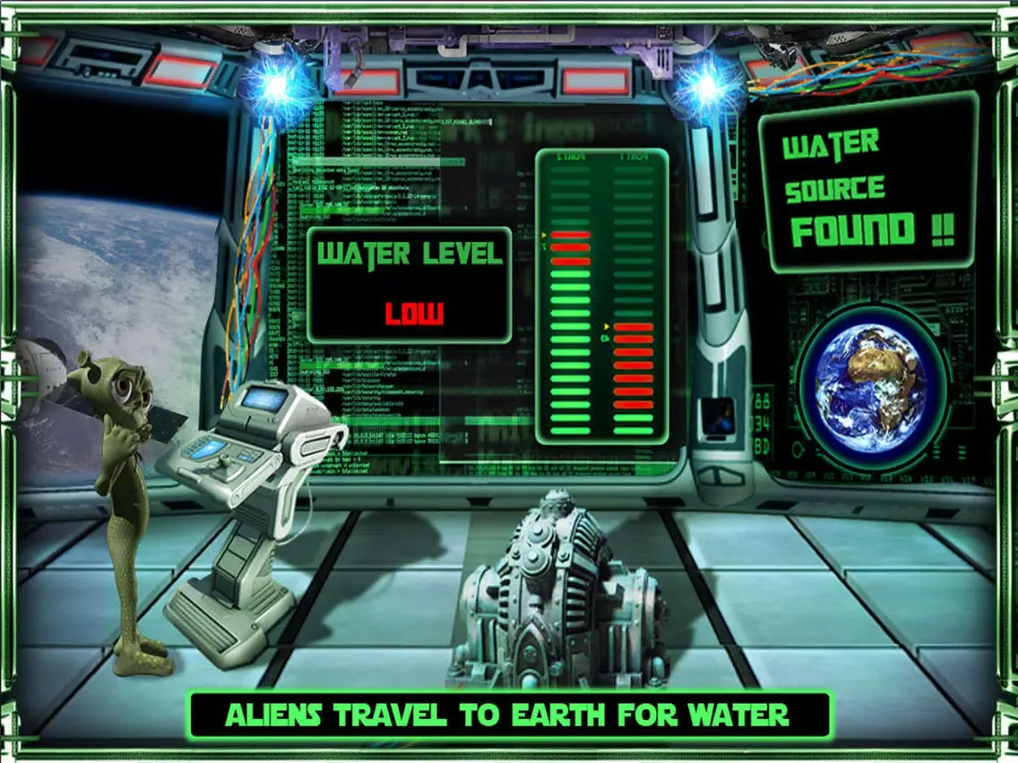 Tangkapan skrin How I Met An Alien Friend iPad 