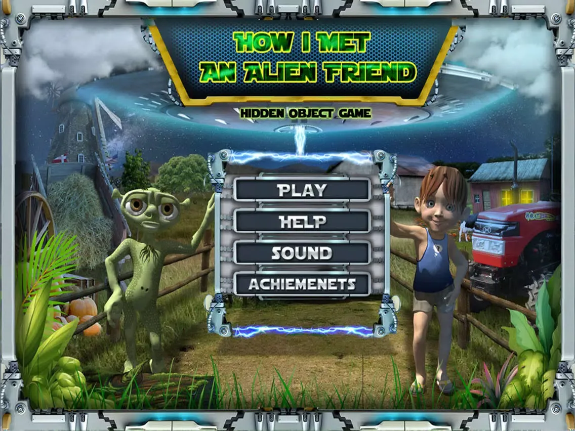 Tangkapan skrin How I Met An Alien Friend iPad 