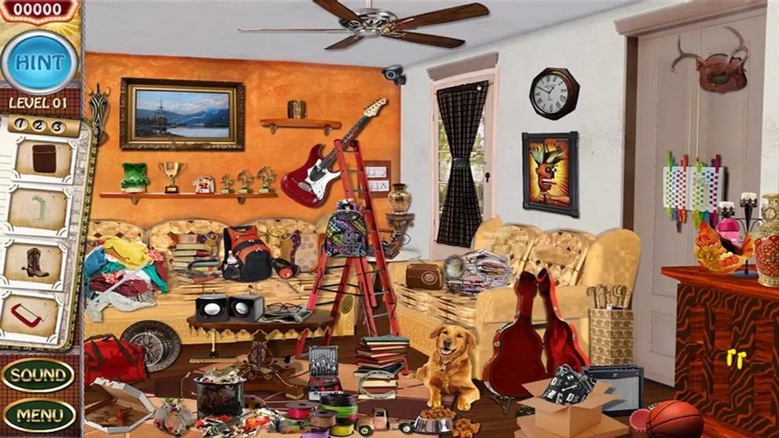Zrzuty ekranu Mischief Manor Hidden Object