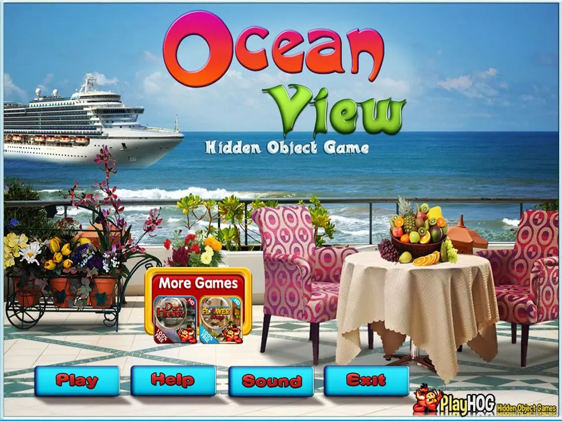 تصاویر Hidden Object Games Ocean View iPad 