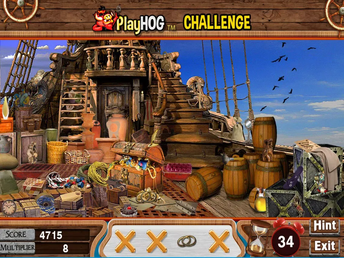 صور Pirate Ship Hidden Object Game iPad 