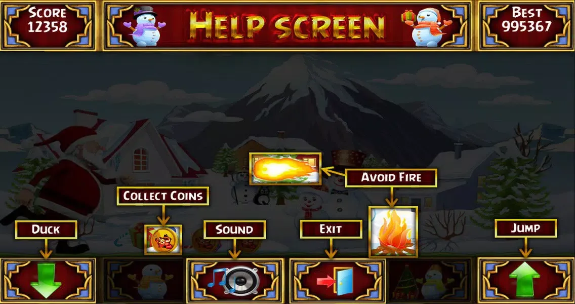 Run Santa Run - Never Ending Run Screenshots