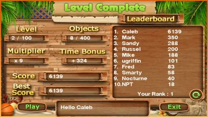 Tangkapan layar Seaside Hidden Objects Games