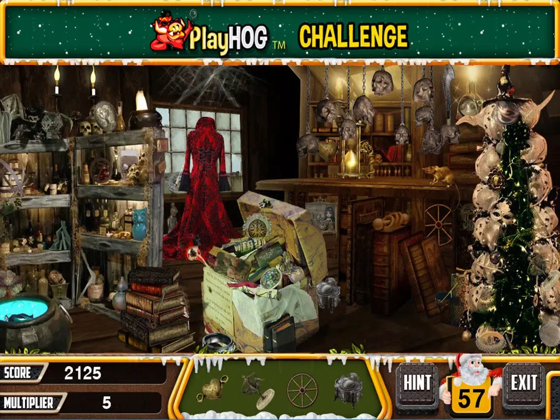 Captures d'écran de Spooky Christmas Hidden Object iPad 