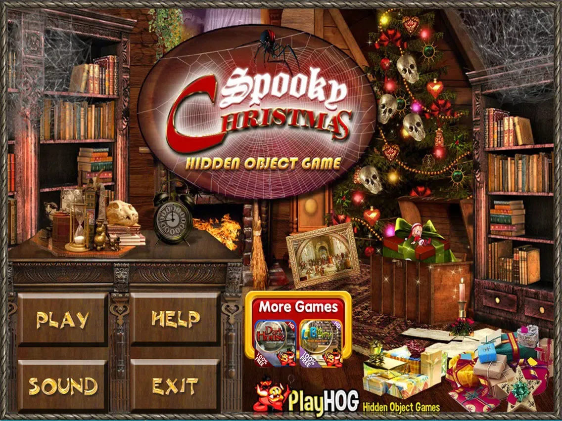 Captures d'écran de Spooky Christmas Hidden Object iPad 