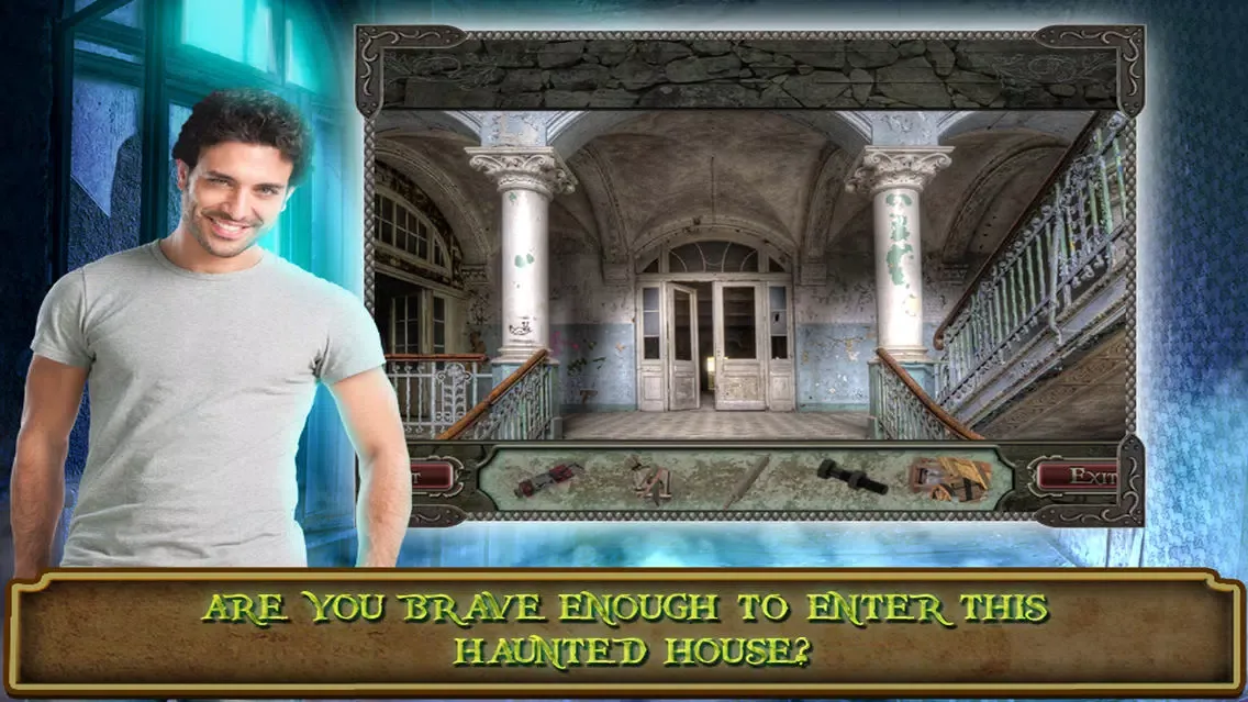 ภาพหน้าจอของ Hidden Object Games Survive the Haunted House