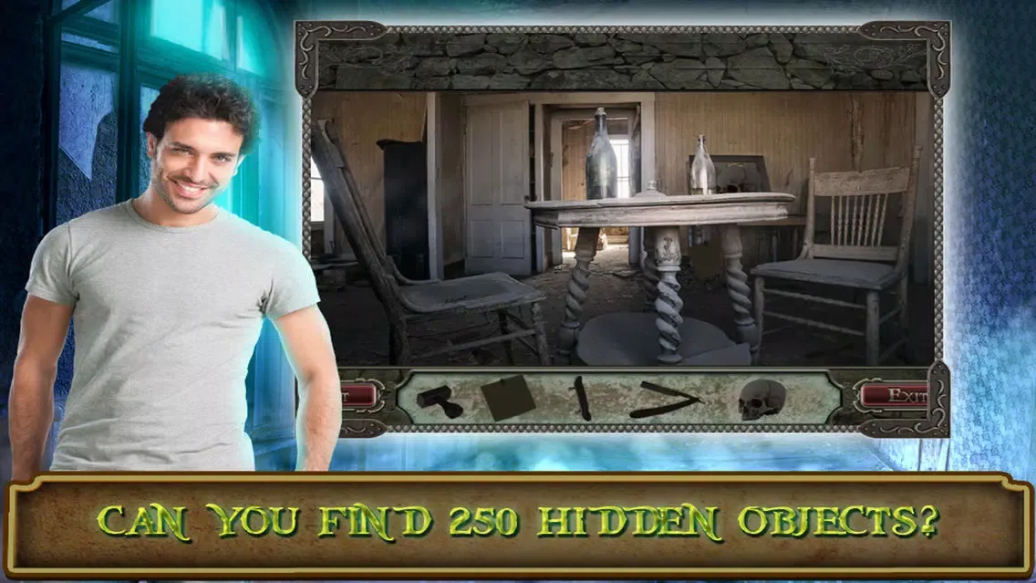ภาพหน้าจอของ Hidden Object Games Survive the Haunted House