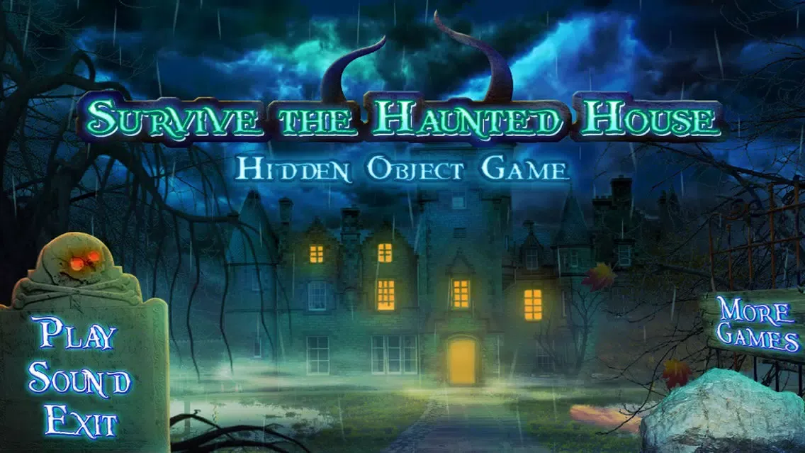 ภาพหน้าจอของ Hidden Object Games Survive the Haunted House
