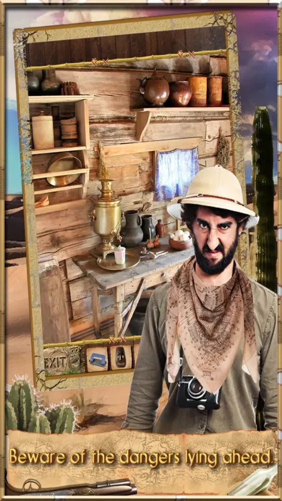 Capturas de tela do Hidden Object Games Survive the Desert
