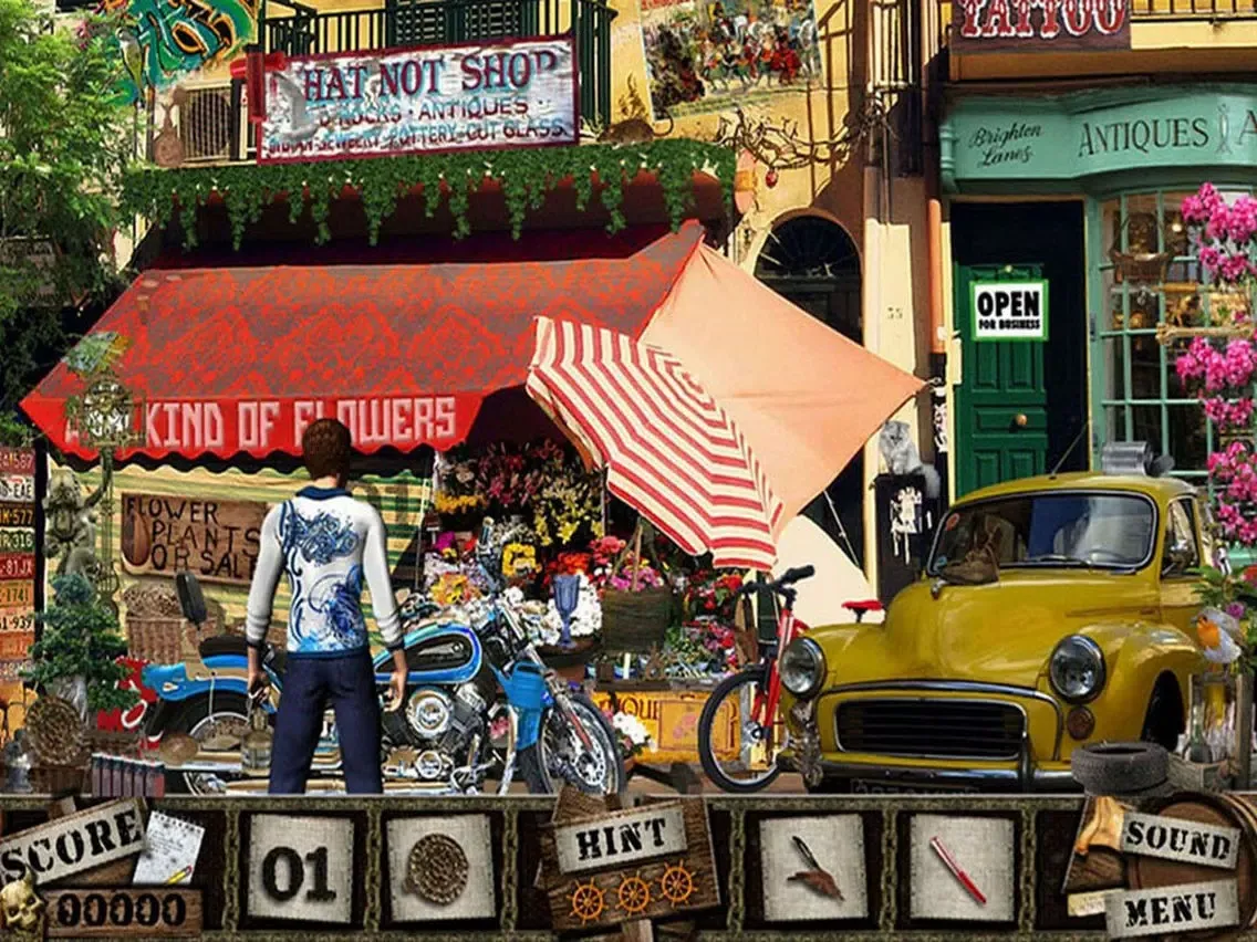 Ảnh chụp màn hình của The Cursed Hidden Object Game iPad 