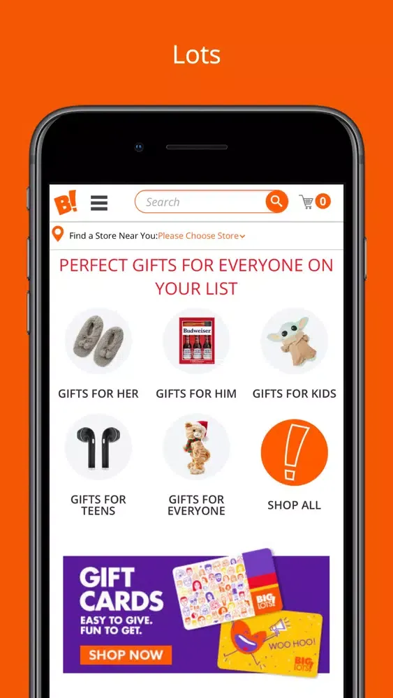 Zrzuty ekranu Big Lots ! Deals on Everything
