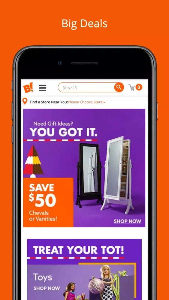 Zrzuty ekranu Big Lots ! Deals on Everything