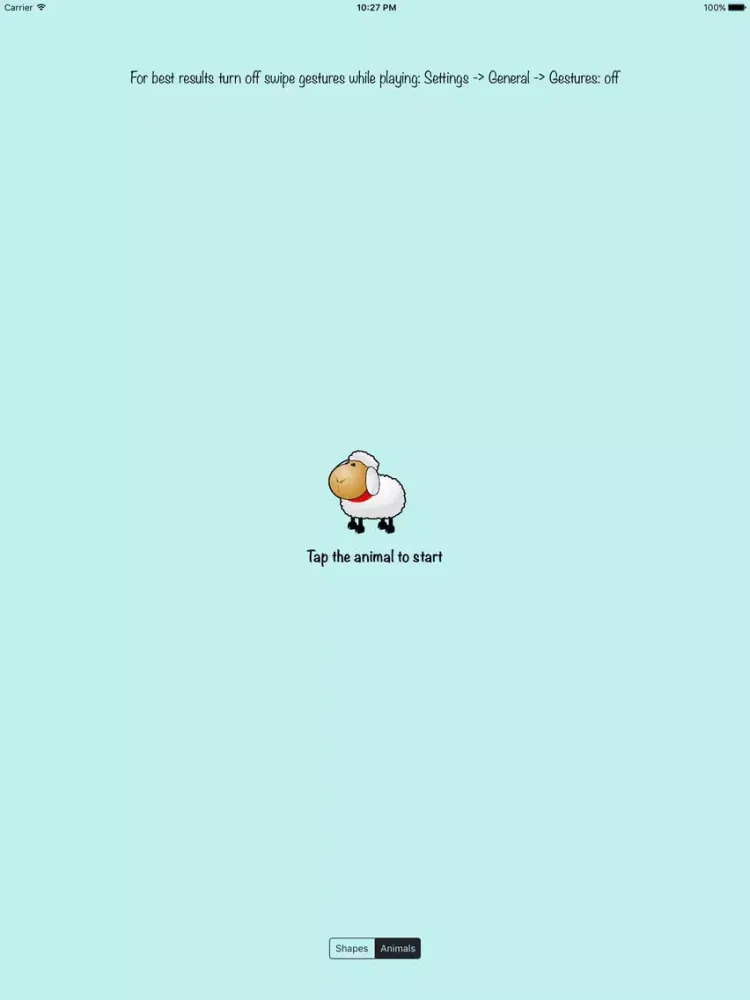 Capturas de tela do The Baby Spot - Free Baby Shape and Colour Game iPad 