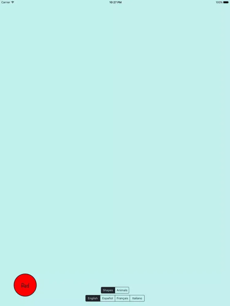 Capturas de tela do The Baby Spot - Free Baby Shape and Colour Game iPad 