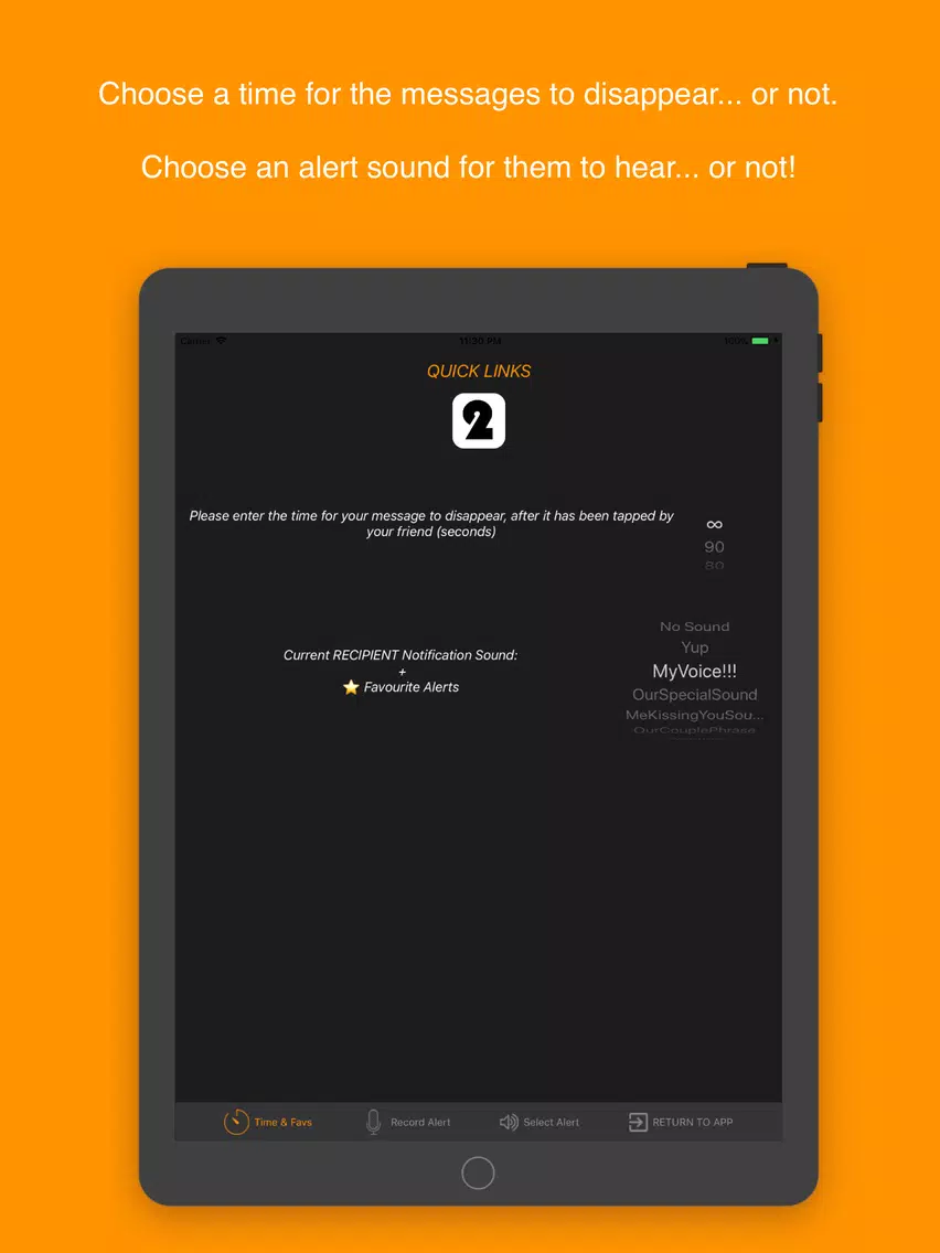 ภาพหน้าจอของ Two - messaging for 2 people. iPad 