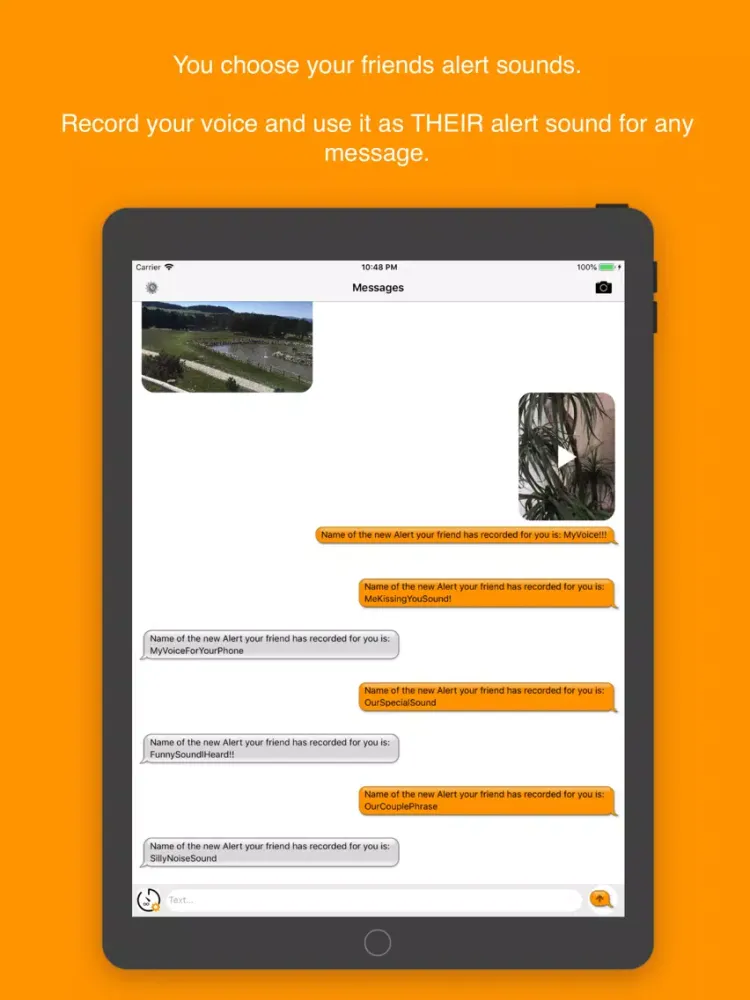 Two - messaging for 2 people. iPad  Ekran Görüntüleri