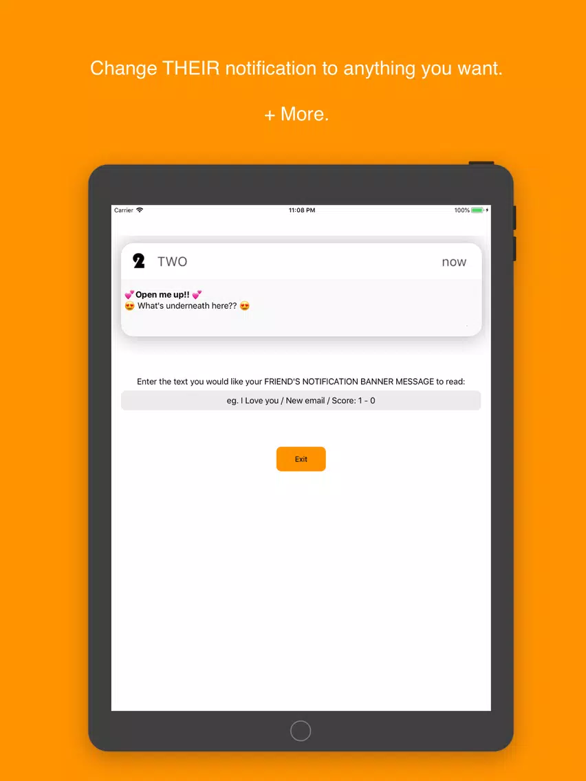 ภาพหน้าจอของ Two - messaging for 2 people. iPad 
