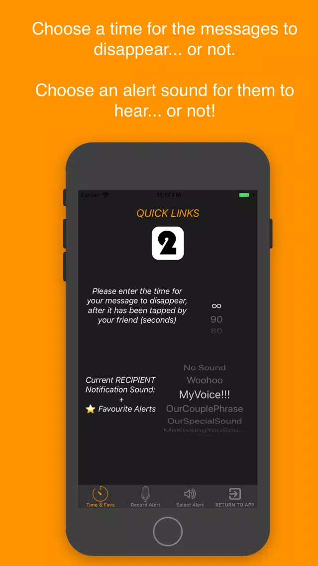 ภาพหน้าจอของ Two - messaging for 2 people.