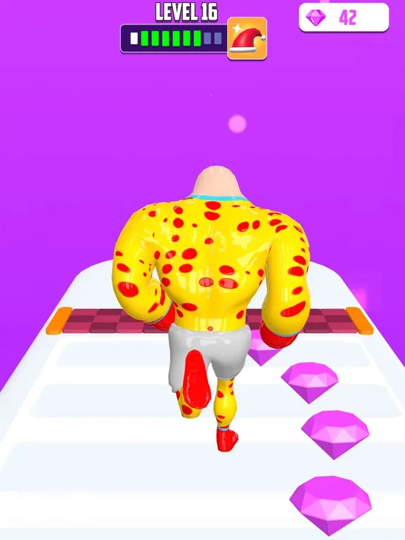 Big Man Runner Game iPad  Screenshots