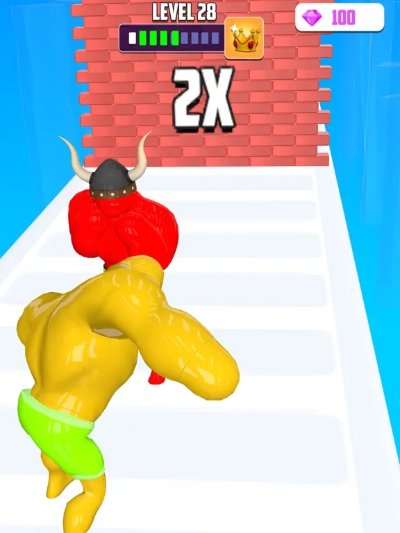 Big Man Runner Game iPad  Screenshots