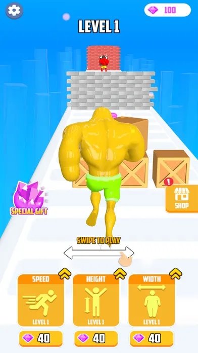 Big Man Runner Game Screenshots