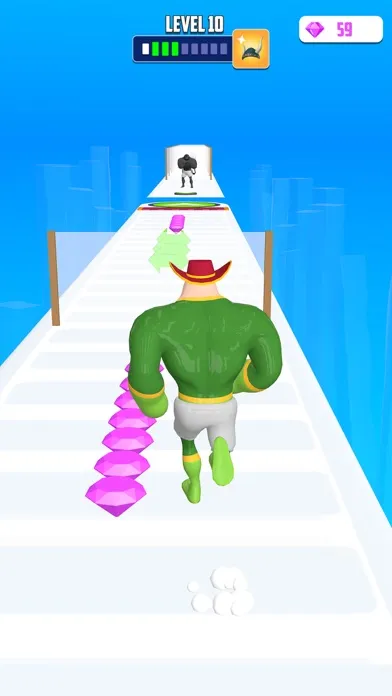 Big Man Runner Game Screenshots
