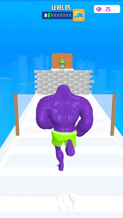 Big Man Runner Game Screenshots