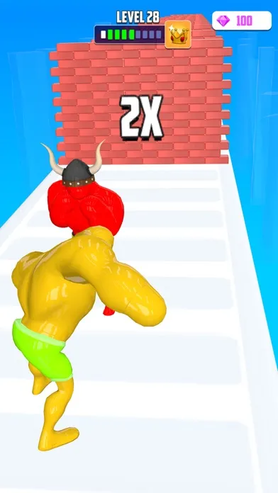 Big Man Runner Game Screenshots