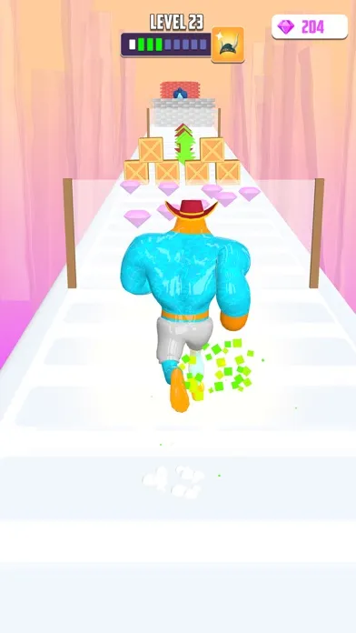 Big Man Runner Game Screenshots