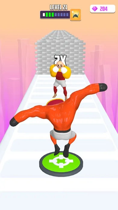 Big Man Runner Game Screenshots