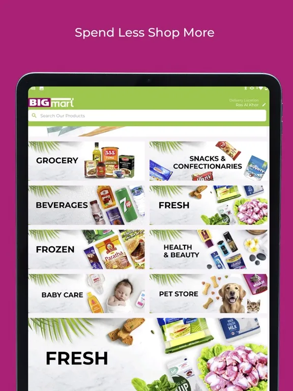 Bigmart Online iPad  Screenshots