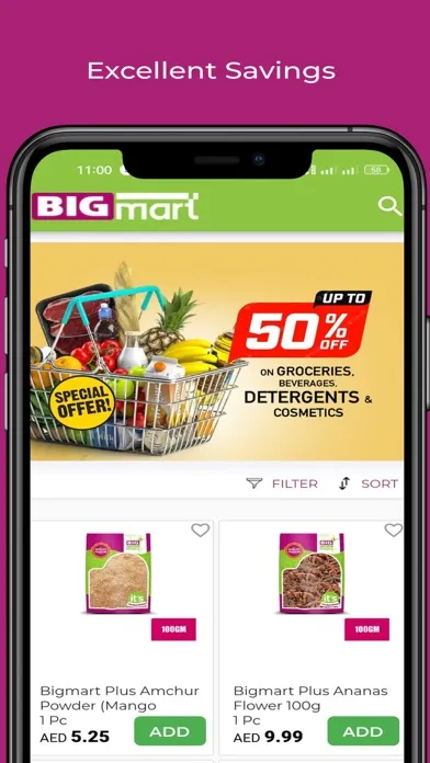 Bigmart Online Screenshots