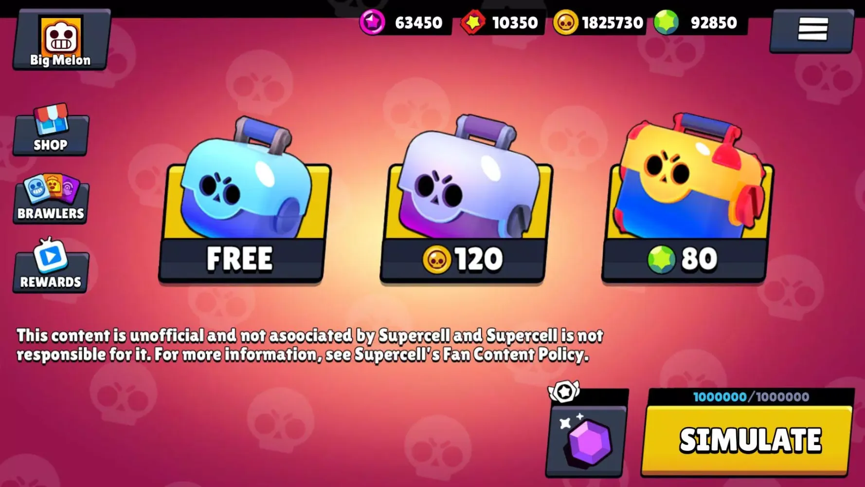 Box Simulator for Brawl Stars Screenshots