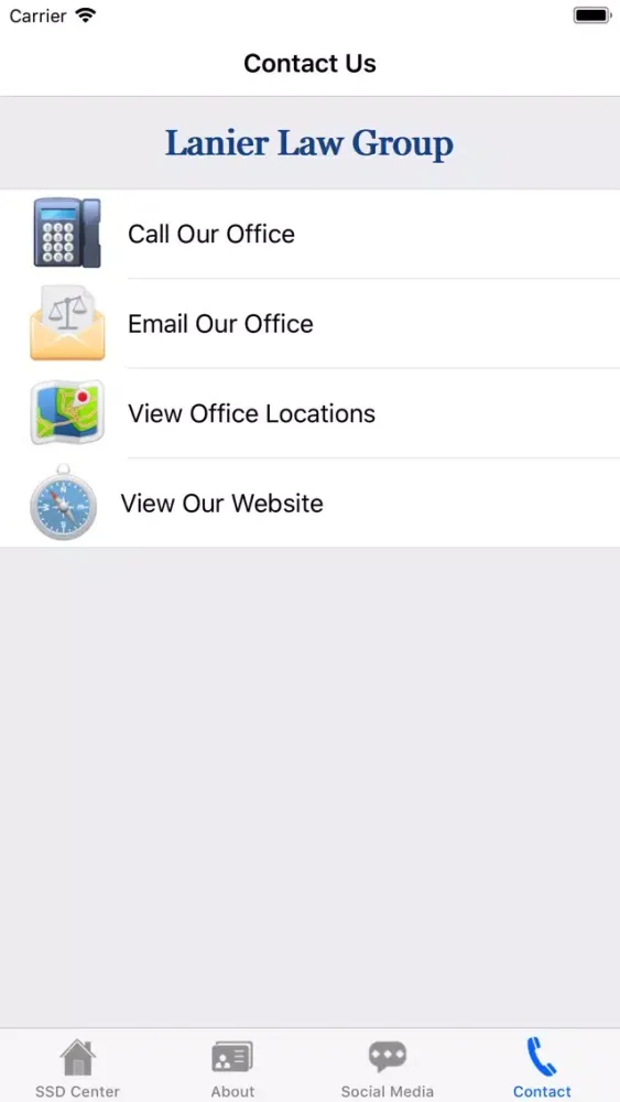 SSD Help Center Screenshots
