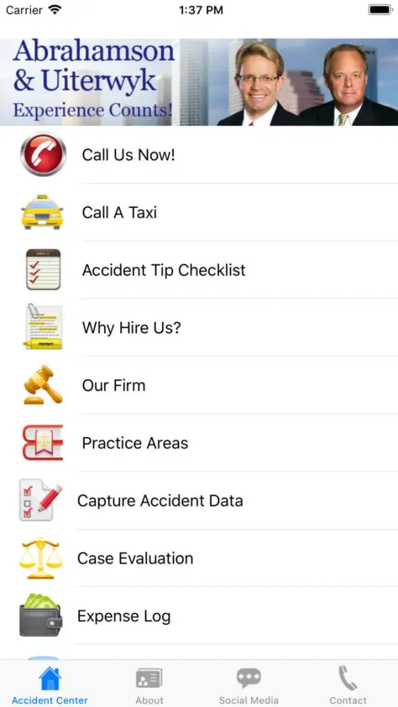 Screenshot di Tampa Injury Lawyers